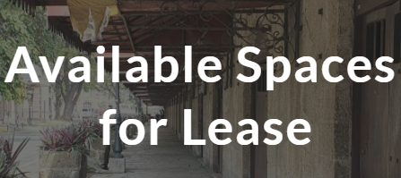 Available Spaces for Lease